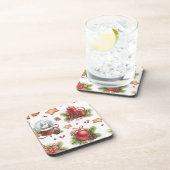 Joli Dessous de verre Carré de Noël (Côté Droit)