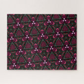 Joli, difficile, répétition Motif Jigsaw Puzzle (Horizontal)