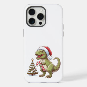 Joli dinosaure en canne de Noël