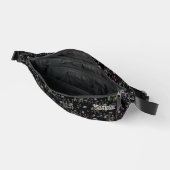Joli Ditsy FLoral Pattern Noir Violet Nom (Ouvrir)