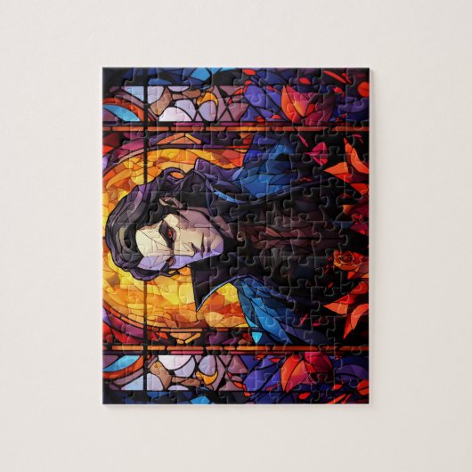 Joli Dracula Vampire Halloween Jigsaw puzzle (Vertical)