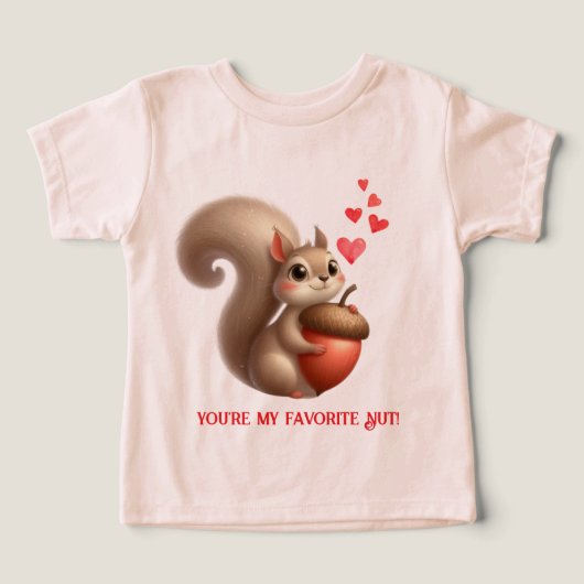 Joli écureuil drôle pour la Saint-Valentin (Design Recto)