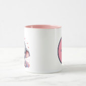 Joli éléphant ajouter le message Mug (Centre)