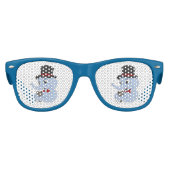 Joli éléphant garçon dessin animé enfants lunettes (Devant)