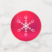 Joli elfe de Noël et Confetti rouge vert doré (Petit recto)