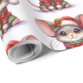 Joli emballage cadeau de Noël (Coin rond)