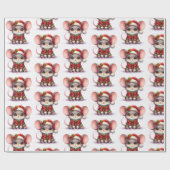 Joli emballage cadeau de Noël (Plat)