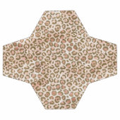 Joli Empreinte de léopard Brown Peach (Plat)