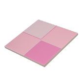 Joli en carreaux carré roses (Côté)