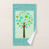 Joli en collection de pois (Serviette à main)