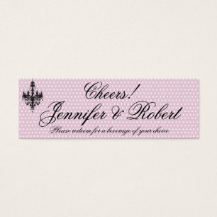 Joli en Pois rose avec lustre noir Dr.