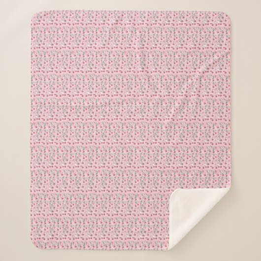 Joli en rose : Couverture en fleurs croustillantes (Devant)