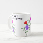Joli enseignant floral Mug sur mesure (Devant gauche)