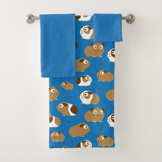 Joli Ensemble De Serviettes De Bain De Cochons De (En situation)