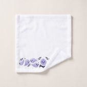 Joli Ensemble De Serviettes De Bain Fantôme (Gant de toilette)