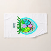 Joli ensemble de serviettes de bain OEufs de Pâque (Serviette à main)