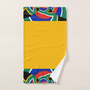 Joli ensemble de serviettes de bain sud-africaines