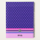 Joli espoir floral joyeux Purple Inspirivé (Dos)