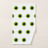 Joli et drôle, yeux verts (Serviette à main)