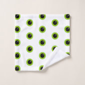 Joli et drôle, yeux verts (Gant de toilette)