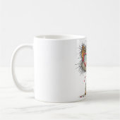 Joli et mignon chat sur un mug (Gauche)