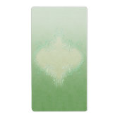 Joli Étiquette d'apothecaire vert (Devant)