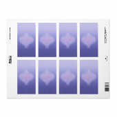 Joli Étiquette d'apothecaire violet (Feuille entière)