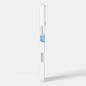 joli étui de téléphone bleu et vert (Verso / Droite)