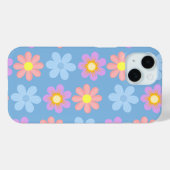 joli étui floral pour iphone 15. (Verso (horizontal))