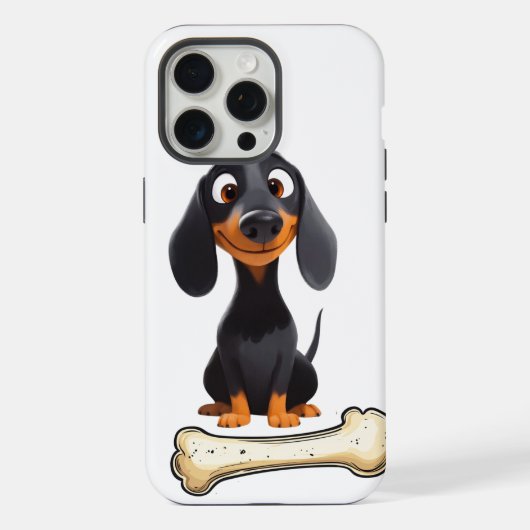 Joli Étui pour iPhone Teckel (Verso)