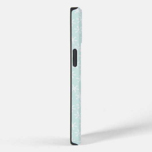 Joli étui téléphonique de Snowflakes (Verso / Droite)