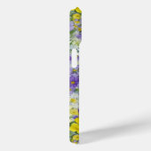 Joli étui téléphonique Fleurs de Cottage (Verso / Droite)