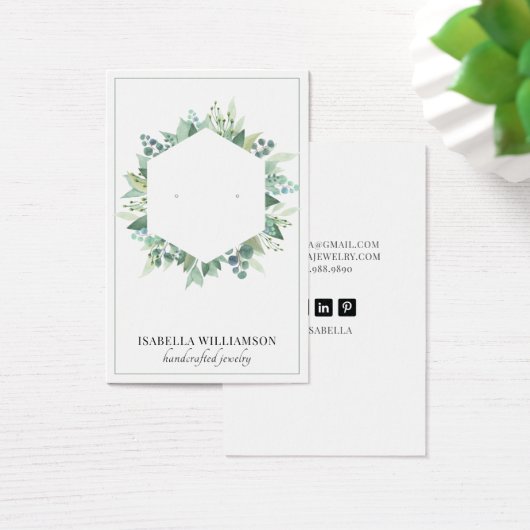 Joli Eucalyptus Vert Élevant Cartes d'affichage (Bureau)