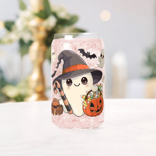 Joli fantôme de Halloween de style Kawaii