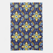 Joli Festif Noël Motif serviette de cuisine (Vertical)