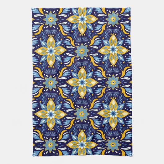 Joli Festif Noël Motif serviette de cuisine (Vertical)