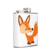 Joli flacon de hanche Fox Cartoon (Droite)