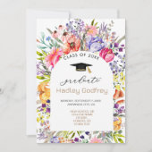 Joli Fleur sauvage Spring Invitation Faire-part (Devant)