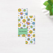 Joli fleurs colorées design Signet (Bureau)