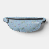 Joli FLoral bleu tour taille crosse (Poser)