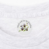 Joli Floral Fabriqué Par Des Étiquettes En Fer (Apposé)