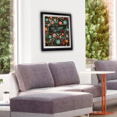 Joli Floral Vous êtes adoré Inspirivity Poster