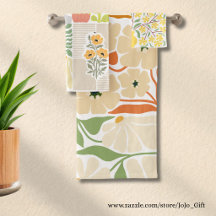 Joli fond de collage pastel floral abstrait