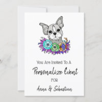 *~* Joli French Bulldog Event Invitation