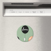 Joli Halloween Anniversaire Ghost Magnet (In Situ (Lave-vaisselle))