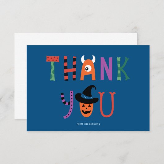 Joli Halloween Merci (Devant / Derrière)