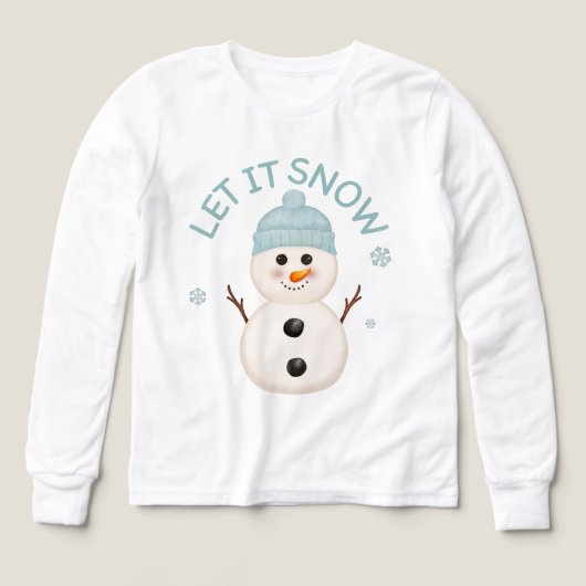 Joli haut à manches longues de Noël pour garçons e (Motif recto)