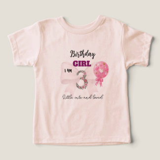 Joli haut floral pour fille de 3 ans - Douce & Coq