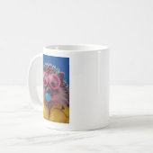 Joli Hérisson Bubble Gum Sois Gentil Mug Café Moti (Devant gauche)