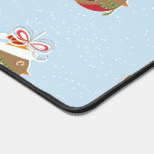 Joli hiver Oiseau Design Noël (Coin)